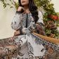 DU-3132 - BEIGE - PRINTED LAWN - 3PCS