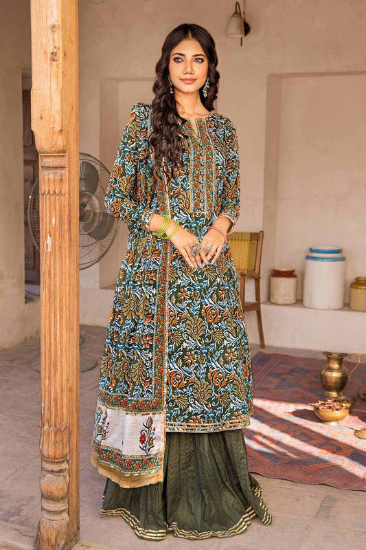 3PC Lawn Unstitched Printed Suit CL-32237 A