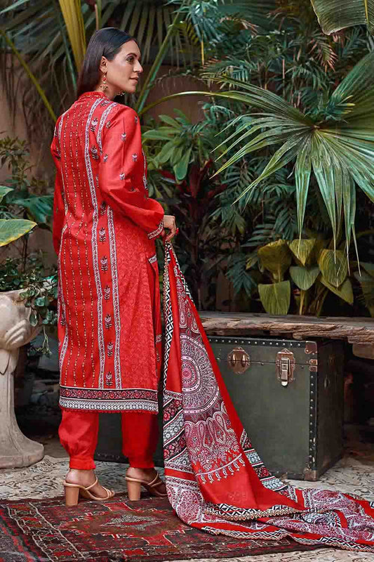3PC Lawn Unstitched Printed Suit CL-32251