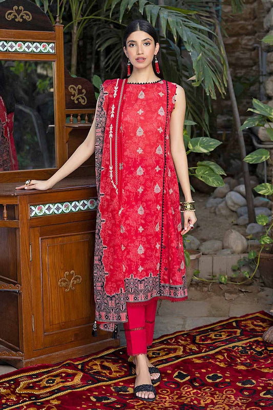 3PC Lawn Unstitched Printed Suit CL-32263