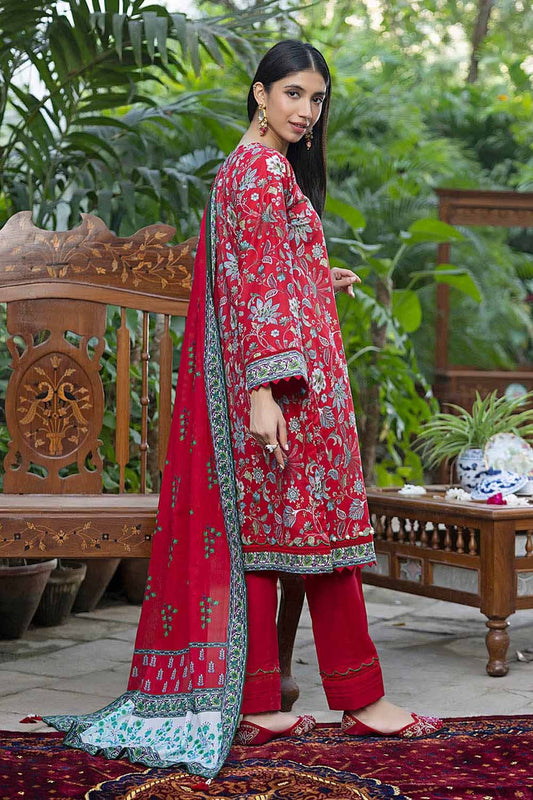 3PC Lawn Unstitched Digital Printed Suit CL-32277