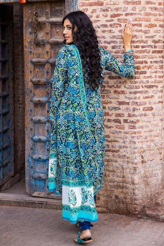 3PC Lawn Unstitched Printed Suit CL-32237 B